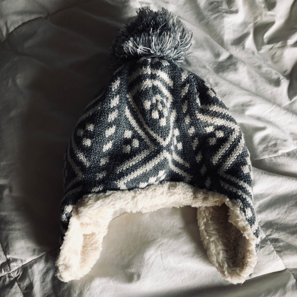 American Eagle gray printed hat